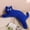 Blue, variant on 39.4" Long Cat Plush Pillow, Soft Stretchy Cat-Shaped Stuffed Animal Body Pillow for Kids & Adults(Deep Pink)