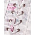 thumbnail image 6 of Black Corset Waist Belt for Women, Wide Elastic Belt for Dresses, 6 of 9