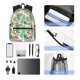 thumbnail image 4 of Fotbe Flamingo And Monstera Mochila Ligera Casual para Laptop para Hombres y Mujeres, Mochila Impermeable de Uso Diario, Mochila para Universidad, 4 of 6