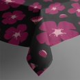 thumbnail image 3 of Pioneer Flower Floral Print Pattern Rectangle Tablecloth 60"x84",Waterproof Polyester Rectangle Table Cloth, Wipeable Spillproof Polyester Tablecloth for Dining, Camping, Indoor and Outdoor, 3 of 5