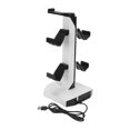 thumbnail image 1 of RGB Game Controller Headset Holder Type C 2xUSB Ports Desk Headset Stand for Home Studio, 1 of 7