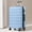 LightBlue, variant on 20 Inches Carry On Luggage, Lightweight ABS+PC Hard Case Suitcase With 360° Rotating Silent Wheel, With TSA Lock, Airline Approved Luggage, Pink