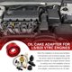 thumbnail image 5 of Placa adaptadora de línea de suministro de aceite de aluminio para motor Honda Acura LS B20 VTEC, 5 of 9