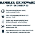 thumbnail image 4 of YETI Rambler 35 oz Straw Mug, Vacuum Insulated, Stainless Steel, Rescue Red, 4 of 8