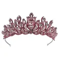 thumbnail image 5 of European American Spring Bridal Crown Tiara Alloy Crystal Baroque Wedding Handmade Headdress Hair Accessories Jewelry Diadem (4), 5 of 7