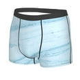 thumbnail image 2 of Bingfone Blue Marble Men'S Underwear - Casual Stretch Boxer Briefs-X-Large, 2 of 9