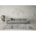thumbnail image 3 of Ahgly Company Indoor Square Patchwork Gray Transitional Area Rugs, 3' Square, 3 of 4