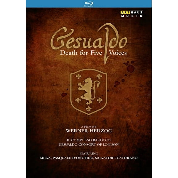 Gesualdo: Death for Five Voices (Blu-ray), Arthaus Musik, Music & Performance