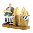 thumbnail image 3 of Chef Figurines Servilletero, Resina Chef Servilletero Dispensador Servilletero Carrito italiano Cocina Decoración Pañuelos para hotel perfecl  Soporte de papel de chef, 3 of 8