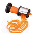 thumbnail image 3 of Handheld Stainless Steel Fruit And Vegetable Grater No Harm To Hands Spiral Fruit And Vegetable Grater Like Long Filaments Cheese Mesh Handheld Cheese Grater with Cover compatible with Machine Meat, 3 of 4