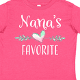 thumbnail image 4 of Inktastic Nana's Favorite Heart Grandchild Boys or Girls Toddler T-Shirt, 4 of 5