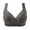 Dark Gray, variant on DPTALR Womens Dailywear Bars Comfortable Breathable Bra Underwear No Rims