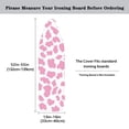 thumbnail image 5 of SEANATIVE Cow Print Ironing Board Cover Heat-Reflective Fabric Pad Pink Ironing Board Replacement Covers, Washable Scorch Resistant Ironing Board Protector Ironing Board Accessories, 5 of 6