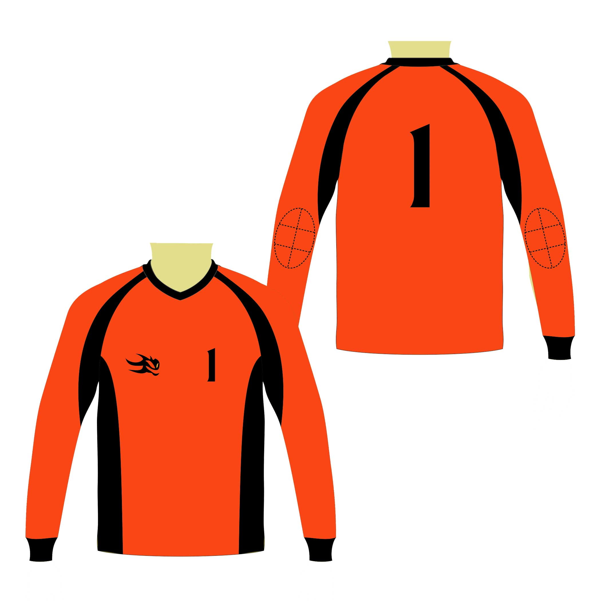 Goal Keeper Jersey by Winning Beast® suitable for Soccer games with ...