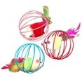thumbnail image 3 of 2.56 Inch Circumference False Mouse in Cage Toy - Interactive Play Gift for Cats with Rattling Sound, 3 of 7