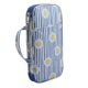 thumbnail image 1 of Oxford Cloth Crochet Hook Case bolsa de cremallera vacía bolsa de almacenamiento portátil de viaje de ganchillo con bolsillo Web para llevar agujas de - Azul Sunnimix caso de ganchillo, 1 of 8