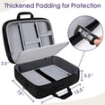 thumbnail image 3 of Funda mezcladora de audio SNIGJAT para RodeCaster Pro 2 negra, 3 of 8