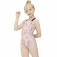 thumbnail image 3 of Kuromi And My Melody Girls One Piece Swimsuits Hawaiian Summer Swimwear Beach Bathing Suit Outfits, 3 of 7
