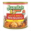 Juanita’s Foods Ready to Serve Hot & Spicy Menudo Soup, 25 oz Can