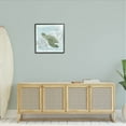 thumbnail image 2 of Sea Turtle Swimming Coral Scene Animals & Insects Graphic Art Black Framed Art Print Wall Art, 2 of 7
