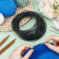 thumbnail image 4 of 1 Roll Metal Wire 43.74 Yard Black Bendable Wire Iron Craft Wire Sculpting Wire for Bridal Dress Floral Hat Brims Jewelry Making Diameter:1.5mm, 4 of 9