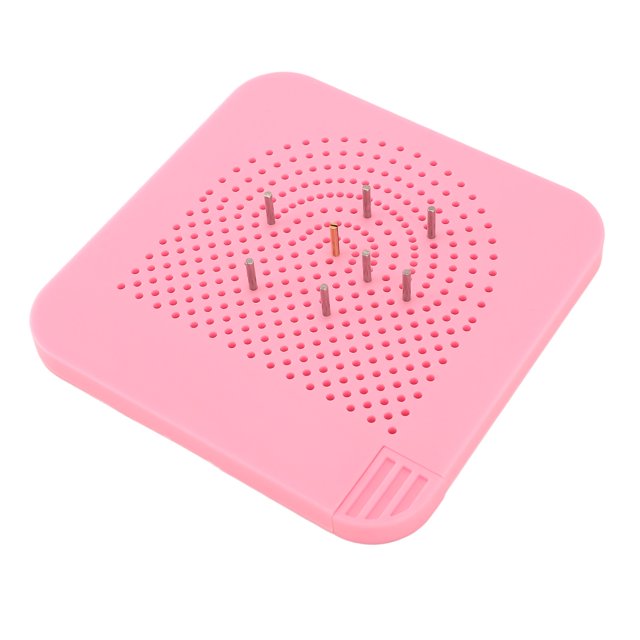 Paper Quilling Board, Storage Drawer, ABS Material, Quilling Tool for Crafts Making with 20Pcs Pins, Paper Strip Winding Disc