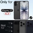 thumbnail image 2 of JETech Iridescent Case for iPhone 17 6.3-Inch Compatible with MagSafe, Cute Unique and Aesthetic Design, Colorful Fluorescent Translucent Back Shockproof Phone Cover (Iridescent Black), 2 of 5