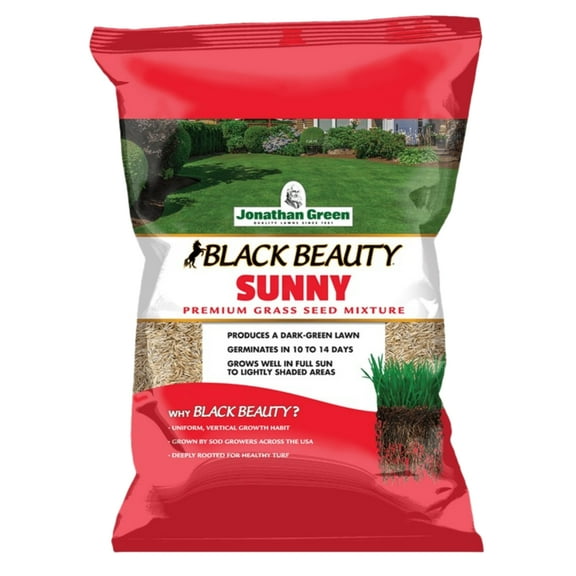 Jonathan Green Black Beauty 25 Lb. 10,625 Sq. Ft. Coverage Full Sun Grass Seed