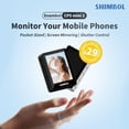 thumbnail image 2 of Pantalla de monitor selfie Shimbol CP5 mini 2 para iPhone, color blanco, 2 of 8