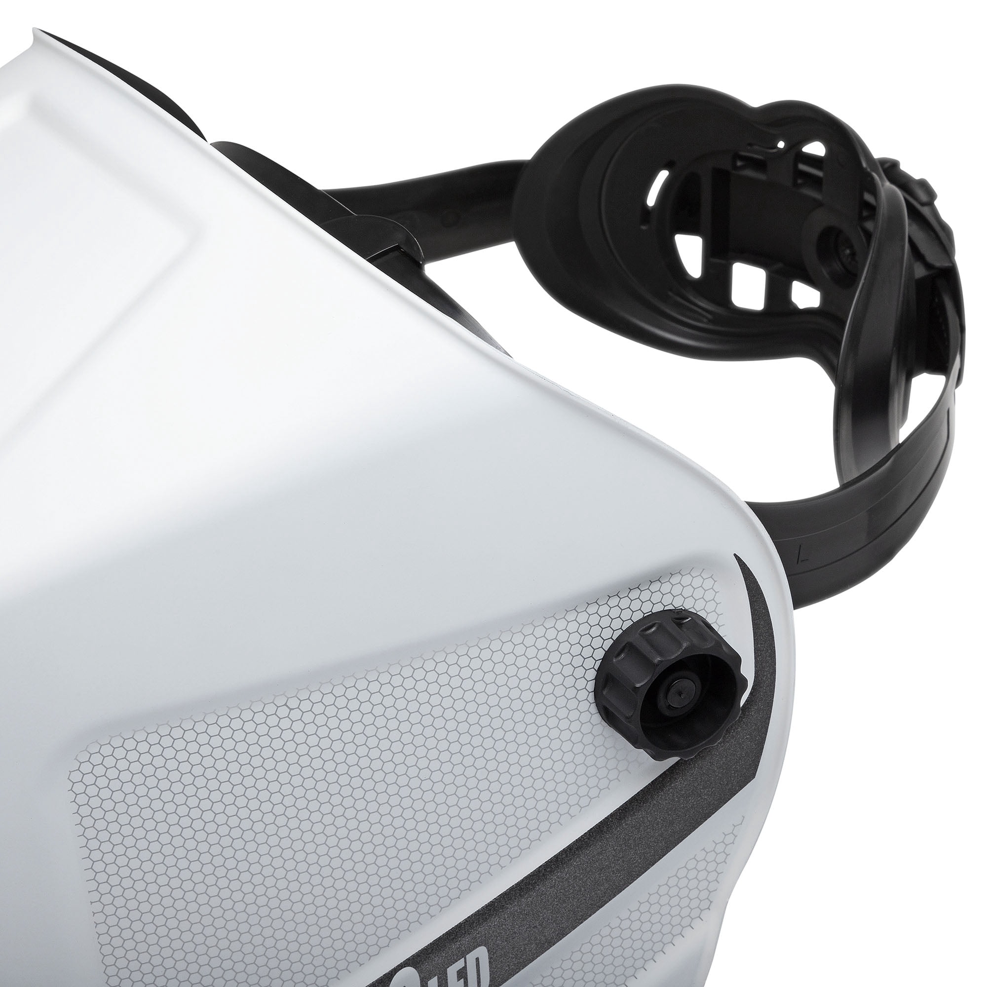 Eastwood L6700 MIG TIG Welding Helmet Matte White with LED Light