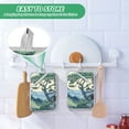 thumbnail image 4 of Yayeee Pot Holders Kitchen Heat Resistant with Pocket 7"x9.8" Cotton Oven Cooking Hot Pads, Retro Tree, 4 of 7