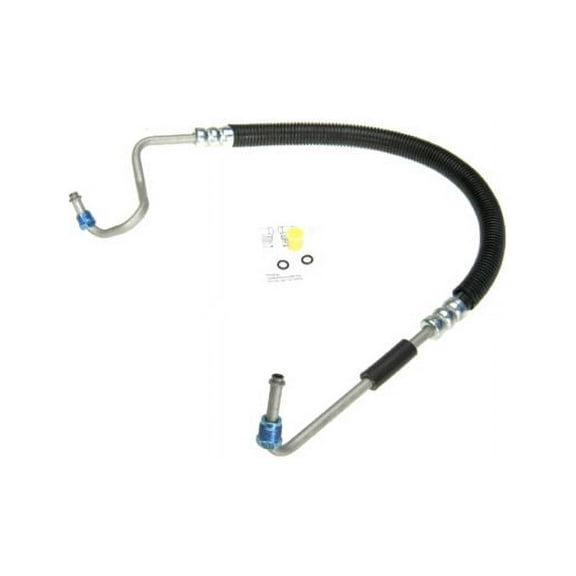 Pump To Hydroboost Power Steering Pressure Line Hose Assembly - Compatible with 2001 - 2006 Chevy Silverado 3500 2002 2003 2004 2005
