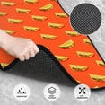 thumbnail image 3 of Balery tortilla tacos Juego de 4 Alfombrillas para Auto, Revestimientos de Caucho Resistente, Diseño Antideslizante, 3 of 7