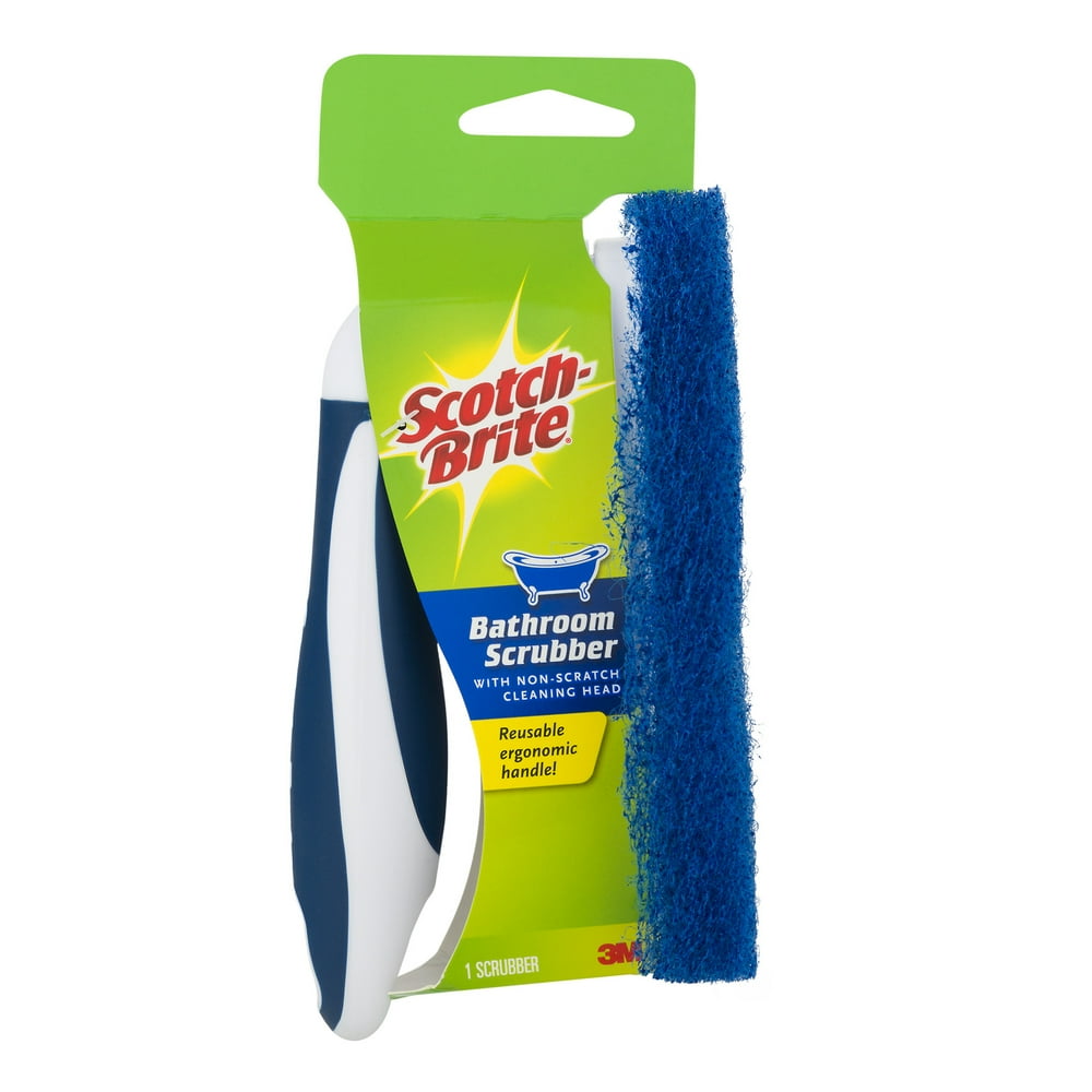 ScotchBrite NonScratch Handheld Bathroom Scrubber