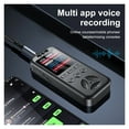 thumbnail image 4 of Digital Voice Recorder Voice Activated Recording Noise Reduction with MP3 Music Player WAV Sound ,Multi-Function, 4 of 6