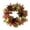 A,No Light, variant on Artificial Fall Front Door Wreath, Maple Leaf Sunflower Pumpkin Berry Autumn Wreath, Harvest Door Hanging Decor, Farmhouse Thanksgiving Porch Ornament, Fall Foliage Wreath for Home Decorations