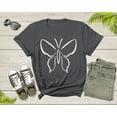 thumbnail image 3 of Aesthetic Butterfly Shirt For Adult Men Women Kids Teen Junior Girls Boys Youth Tshirt Cute Butterfly Birthday Gift Present Dad Mom T-shirt, 3 of 8