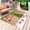 Green Brown, variant on Christmas Tree Outdoor Rug 6x9 Ft - Reversible Patio Rug Outdoor Camping Rugs, Red Winter Pine Branches Balls Snowflakes Indoor Outdoor Area Rugs, Non-Slip Outdoor Carpet Runner for Deck/Porch