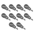 thumbnail image 2 of LJNYFDC Pince de Tente Coupe-Vent Imperméable Détachable Stable Fixe pour Camping Randonnée Bâche 10 Pcs, 2 of 6