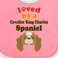 thumbnail image 4 of Inktastic Cavalier King Charles Spaniel Dog Boys or Girls Baby Bib, 4 of 4