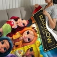 thumbnail image 3 of Rainbow High Blanket for Boys Girls Lightweight Kids Throw Blanket Cute Soft Blankets Flannel Plush Blankets Gifts 30x40in, 3 of 7