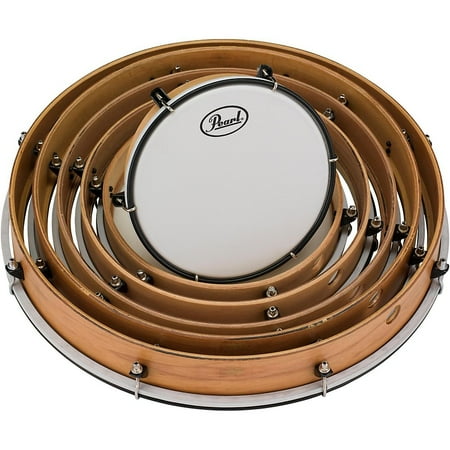 Pearl Key-Tuned Frame Drums Set 8, 10, 12, 14, 16 and 18 in.