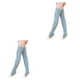 thumbnail image 4 of Sonducket 1 Pair Leg Warmers Socks Fashionable Thicken Leg Skin Ballet Dance Stockings Autumn Warm Stocking Friendly Winter for Agua Azul 2piezas Sonducket CBP052006, 4 of 5