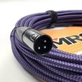 thumbnail image 2 of MORRISON Cable para Micrófono XLR de 10 metros Color Púrpura MRS-10M-MWC-PUA MORRISON, 2 of 4