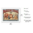 thumbnail image 2 of Maskelyne and Cooke - Egyptian Hall - Vintage Magic Poster c.1879 - Japanese Unryu Rice Paper Art Print (Unframed) 17 x 22 in, 2 of 4