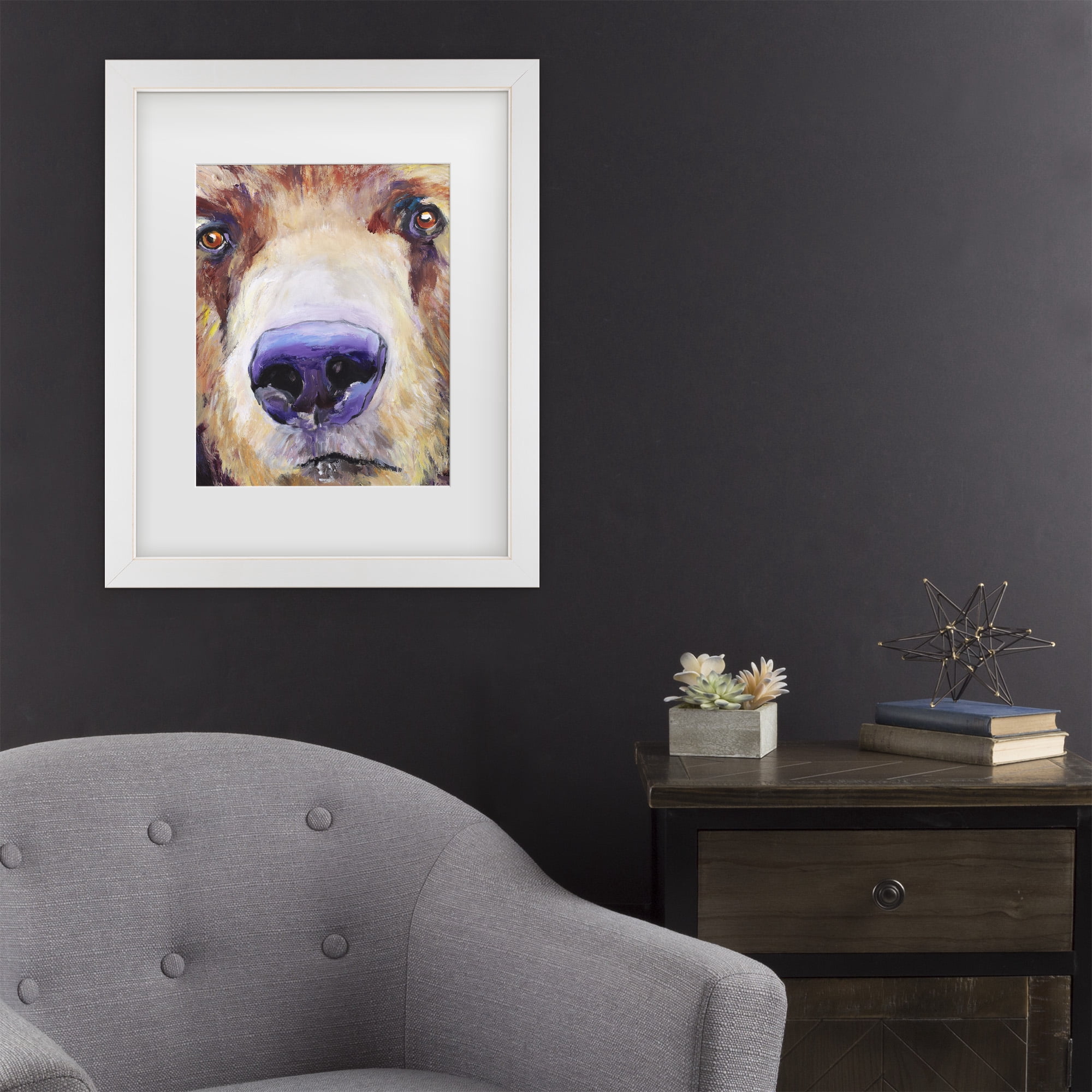Trademark Fine Art 'The Sniffer' Canvas Art by Pat Saunders-White