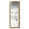 thumbnail image 2 of ArtToFrames 8x23" Gold with Star Picture Frame, Gold Wood Poster Frame, with Regular Acrylic and 2 (FBPL-4755), 2 of 7