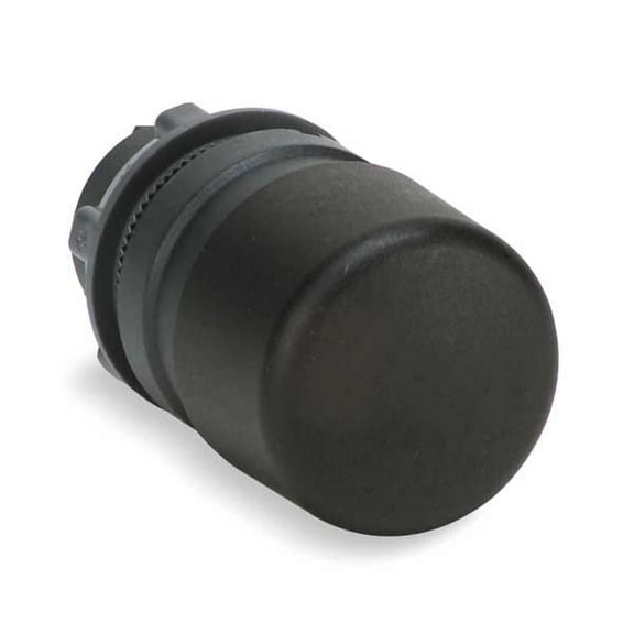 Schneider Electric Mushroom Head Push Button,Black,22mm ZB5AC24