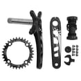 thumbnail image 2 of Juego de bielas para bicicleta T, manivela integrada hueca para bicicleta Manivela integrada hueca para bicicleta Juego de bielas para bicicleta Rendimiento de primer nivel, 2 of 8