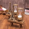 thumbnail image 4 of Sablier en Fer Style Rétro Européen Minuterie de Sable Rotative Cadeau Créatif, 4 of 6